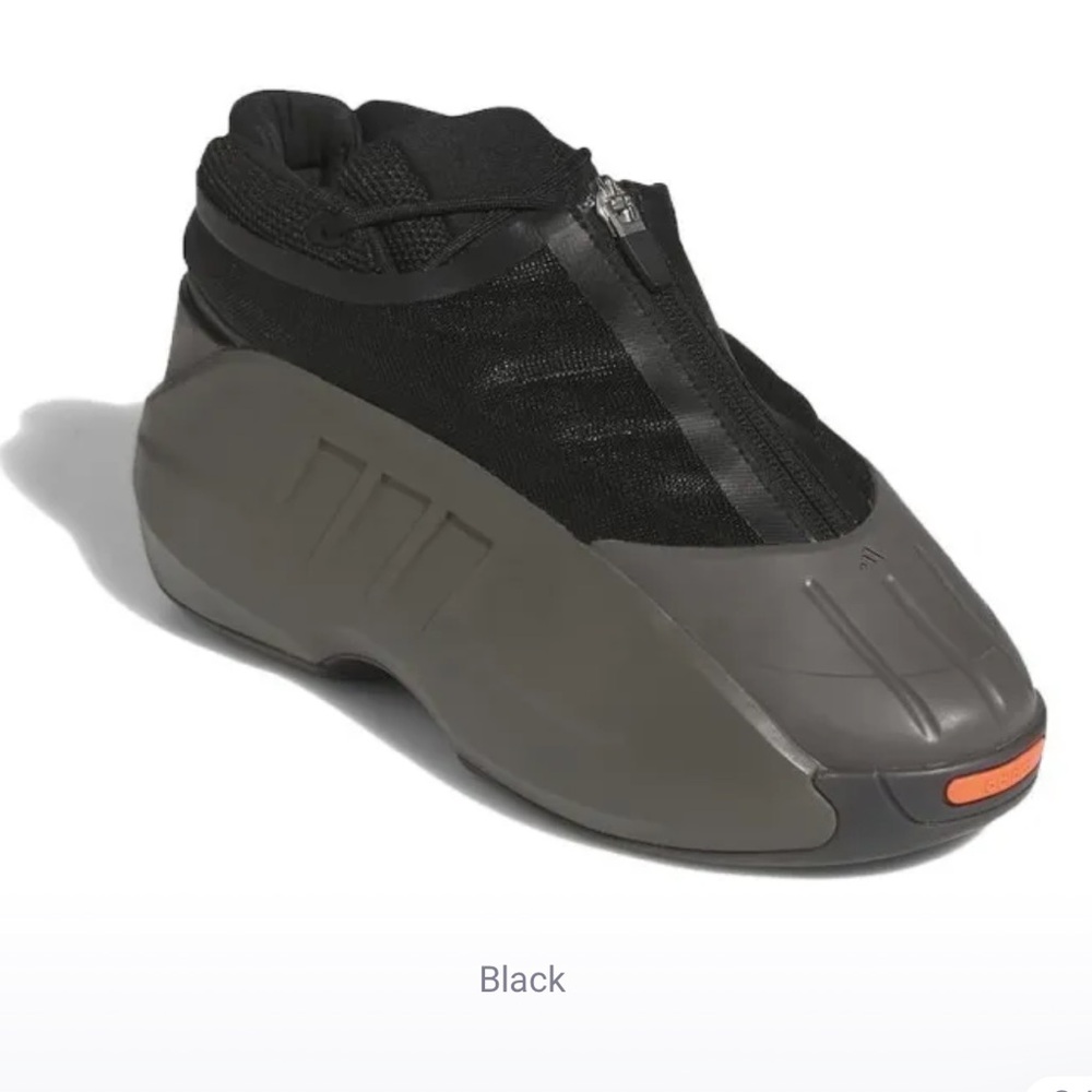 Adidas Crazy IIInfinity Charcoal Black Sz7 brand new with tags